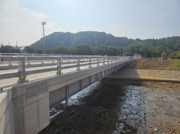 경주시 건천 천포리 노후교량(천포교) 개체공사